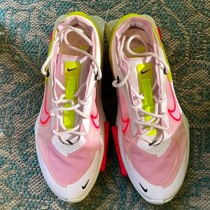 Nike Fontanka Edge sneakers pink green neon retro